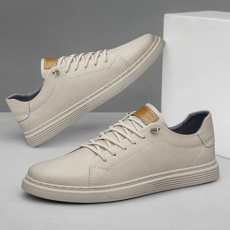Marcello Leather Trainers