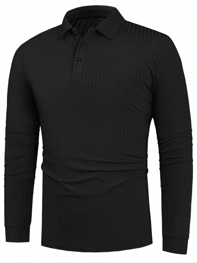 Henri Ribbed Knit Polo
